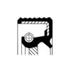 CORTECO 01019287B Shaft Seal, manual transmission